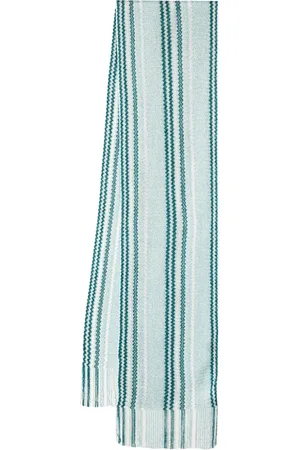 Missoni Zig zag-print knitted scarf