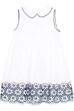 PATACHOU Floral-embroidery dress