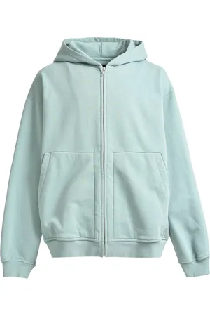 Breathe Cotton zip-up hoodie