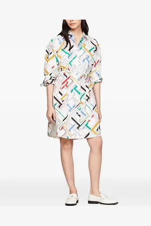 Tommy Hilfiger Monogram-print shirt dress