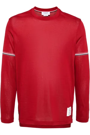 Thom Browne Cotton stripe T-shirt