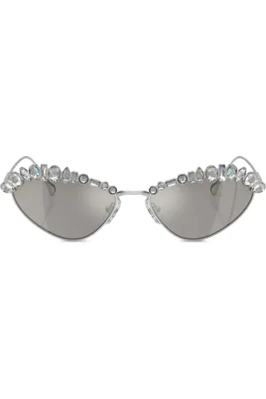 Swarovski Crystal-embellished cat-eye frame sunglasses