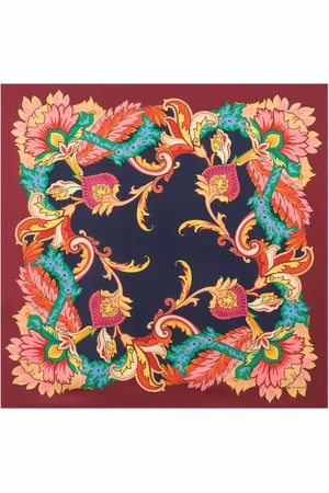 Etro Floral-print silk scarf