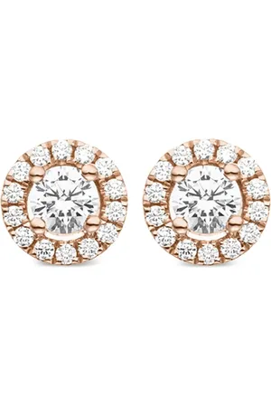 VEYNOU 14kt rose gold Camilla diamond stud earrings