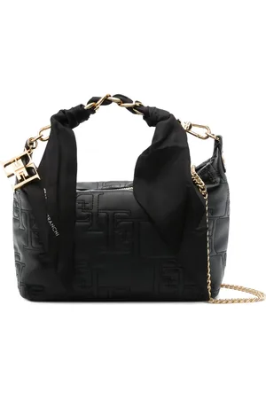 Elisabetta Franchi Logo-quilt tote bag
