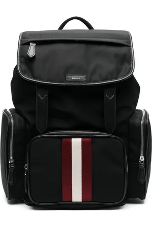 Bally Stripe-detail backpack