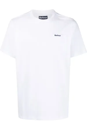 Barbour Logo-print chest-pocket T-shirt