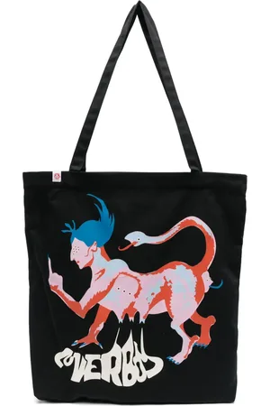 Charles Jeffrey Loverboy Snake witch tote bag