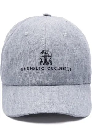Brunello Cucinelli Logo-embroidered cap
