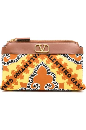VALENTINO GARAVANI VLogo bandana-print pouch