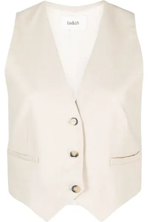 Bash Jessy cropped waistcoat