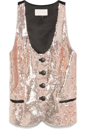 MITILIANE COUTURE Sequined waistcoat