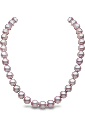 Yoko London 18kt white gold freshwater-pearl necklace