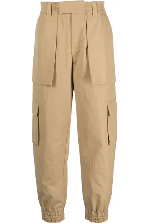 Alexander McQueen Cotton cargo trousers