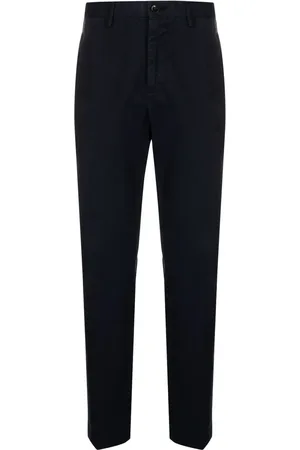 Incotex Stretch-cotton straight-leg trousers
