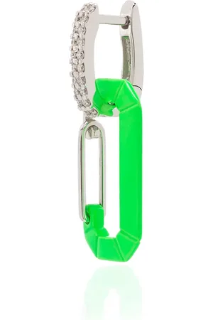Eera 18kt gold Chiara diamond drop earring