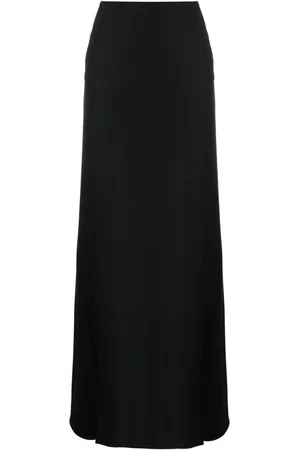 Alberta Ferretti Virgin-wool A-line skirt