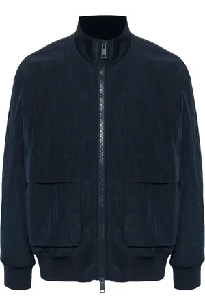 Armani Exchange Textured zipped jacket