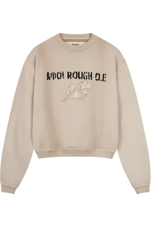 ROUGH. Logo-print sweatshirt