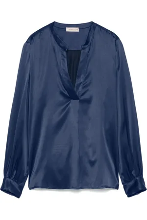 BLANCA Satined blouse