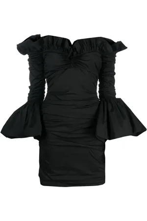 Serafini Ruffle-trim ruched minidress
