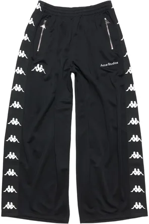 Acne Studios Logo-print loose pants