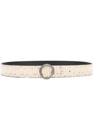 Roberto Cavalli Snake buckle belt