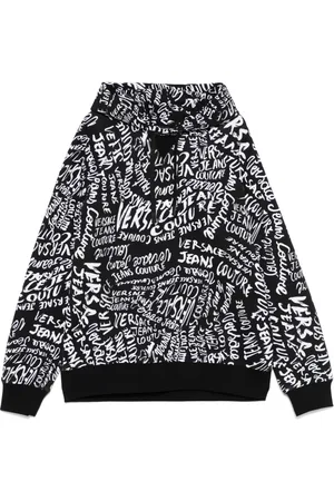 VERSACE Logomania-printed hoodie
