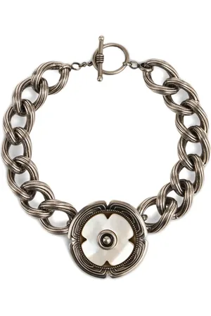 Etro Floral-motif necklace