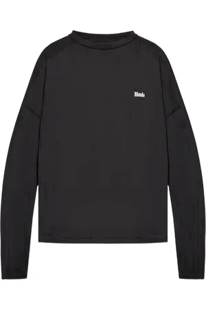 Rhude Logo-embroidered cotton sweatshirt