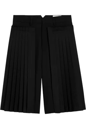 Ami Pleated bermuda shorts