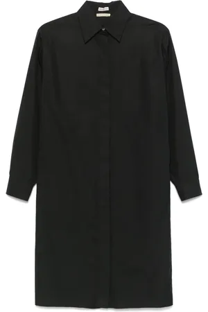 Hermès 2000s poplin midi dress