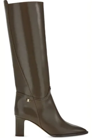 Salvatore Ferragamo Vara chain knee-high boots