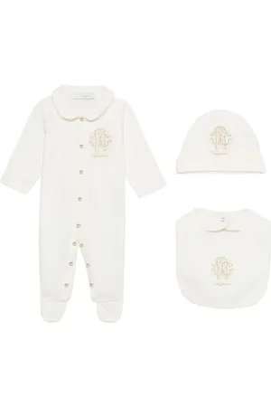 Roberto Cavalli Logo-embroidered pajamas