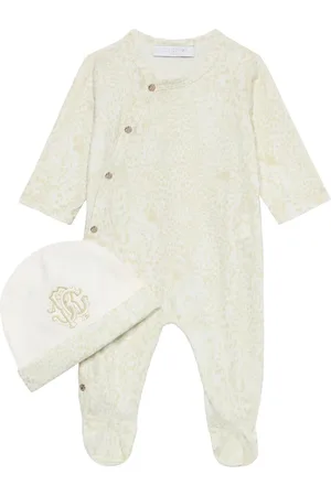 Roberto Cavalli Logo-embroidered pajamas
