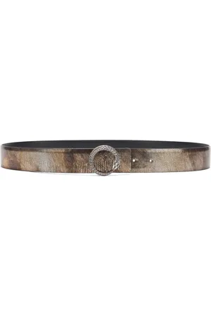 Roberto Cavalli Snake buckle belt