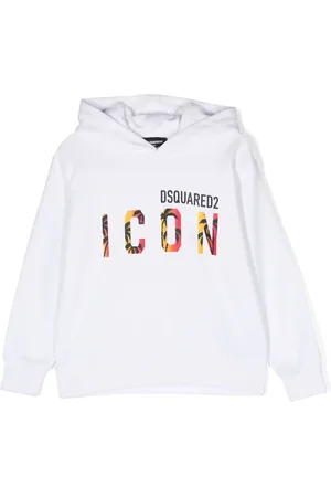 Dsquared2 Icon logo-print cotton hoodie