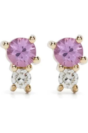 Adina Reyter 14K Amigos diamond and sapphire earrings