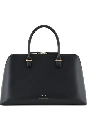 Armani Exchange Logo-stamp tote bag