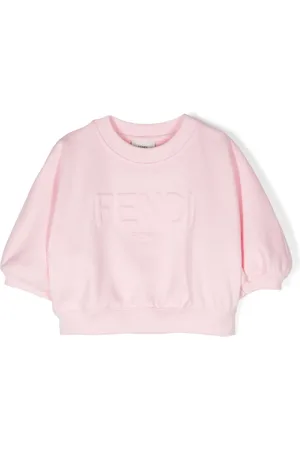 Fendi Logo-embossed cotton sweatshirt