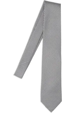 Tom Ford Houndstooth-pattern tie