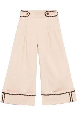 Fendi Logo-waistband trousers