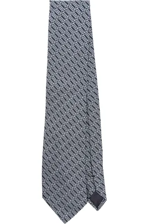 Lanvin Pattern-jacquard silk tie