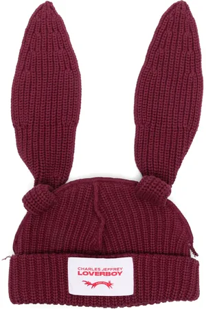 Charles Jeffrey Loverboy Chunky rabbit beanie hat