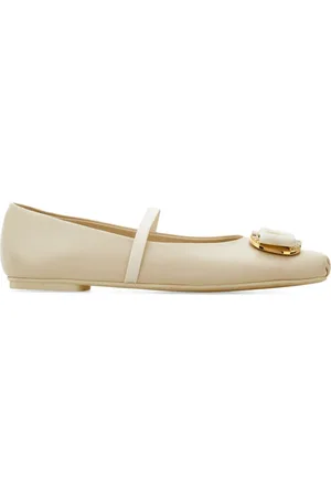 Salvatore Ferragamo New Vara buckle-detail ballet flats