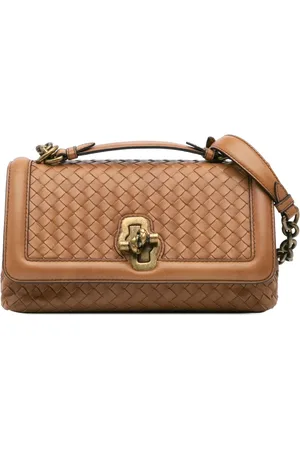 Bottega Veneta 2012-2024 Nappa Intrecciato Olimpia Knot shoulder bag