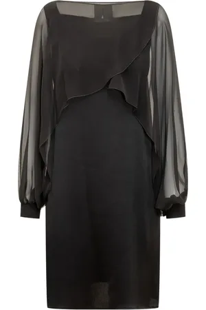 Alberta Ferretti Semi-sheer midi dress