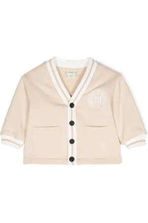 Fendi FF-motif cotton cardigan