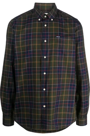 Barbour Tartan-check cotton shirt