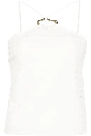 Twin-Set Lace tank top